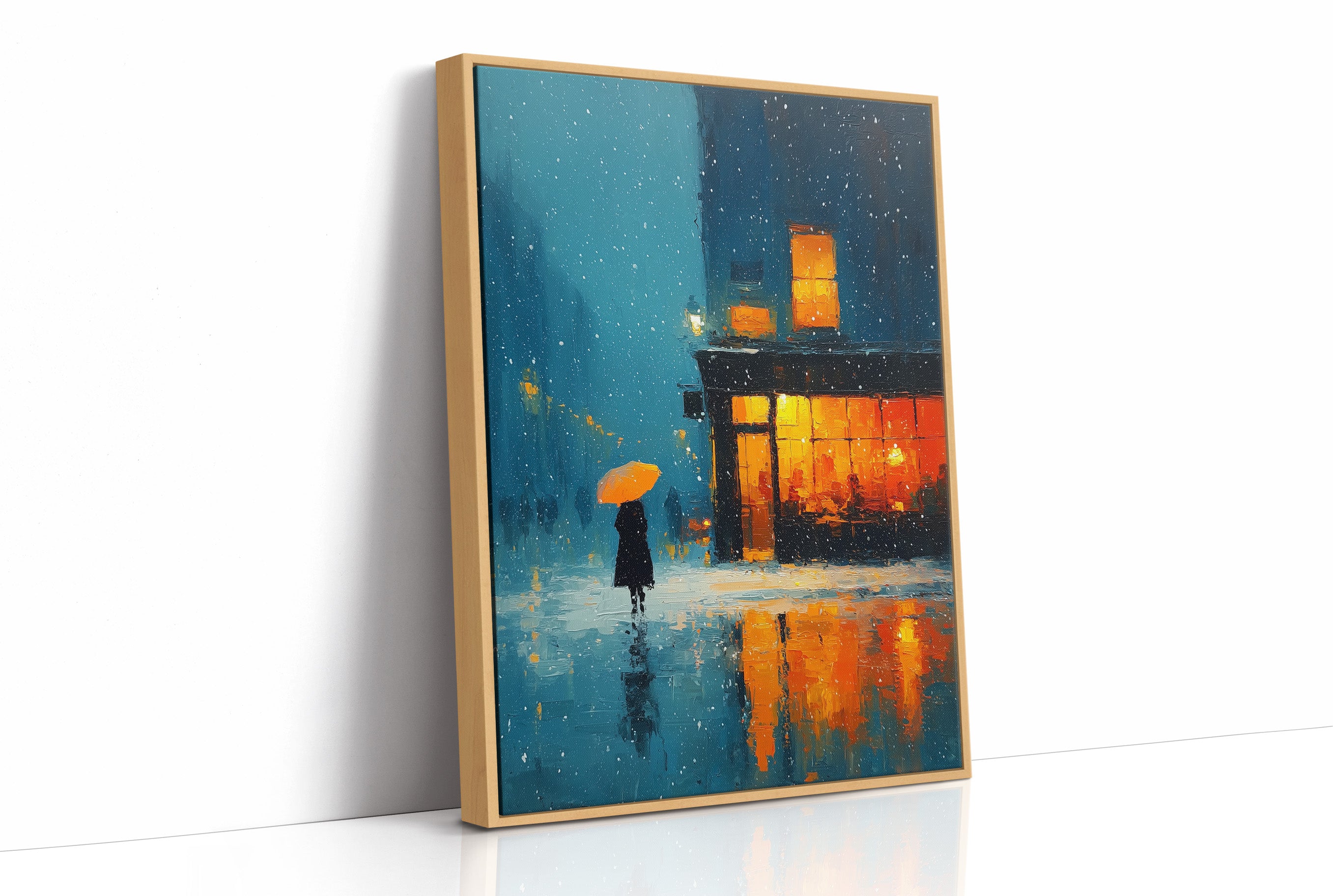 She Walked Past the Warm Window Twice