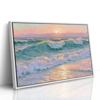 Waves, Pastel Sunrise