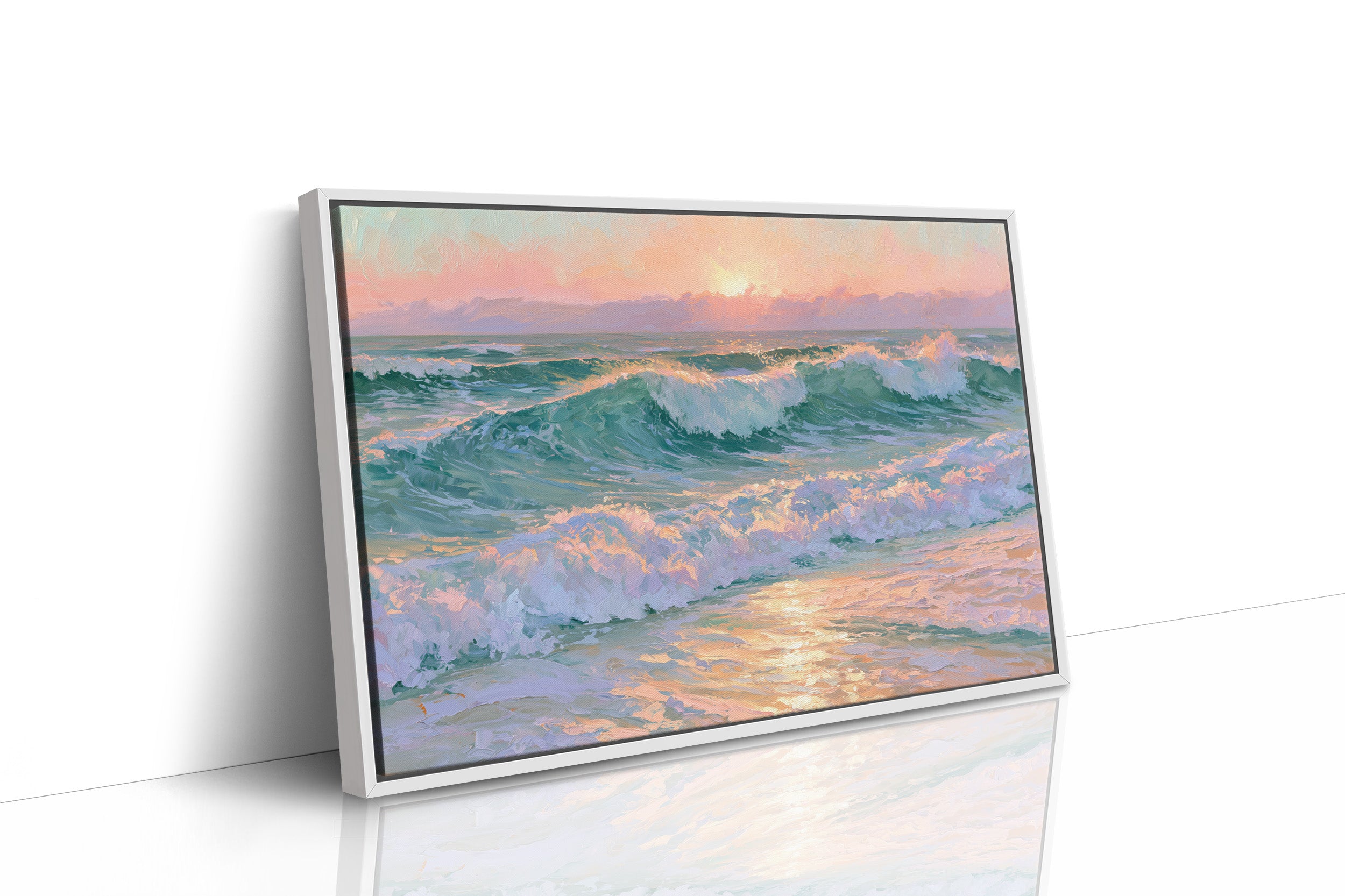 Waves, Pastel Sunrise