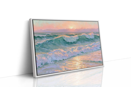 Waves, Pastel Sunrise