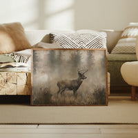 Antlers Through the Mist