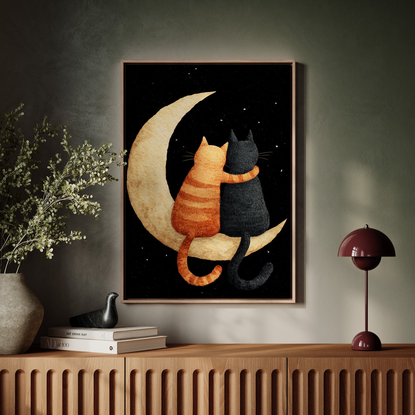 Beneath Moonlight's Gentle Embrace