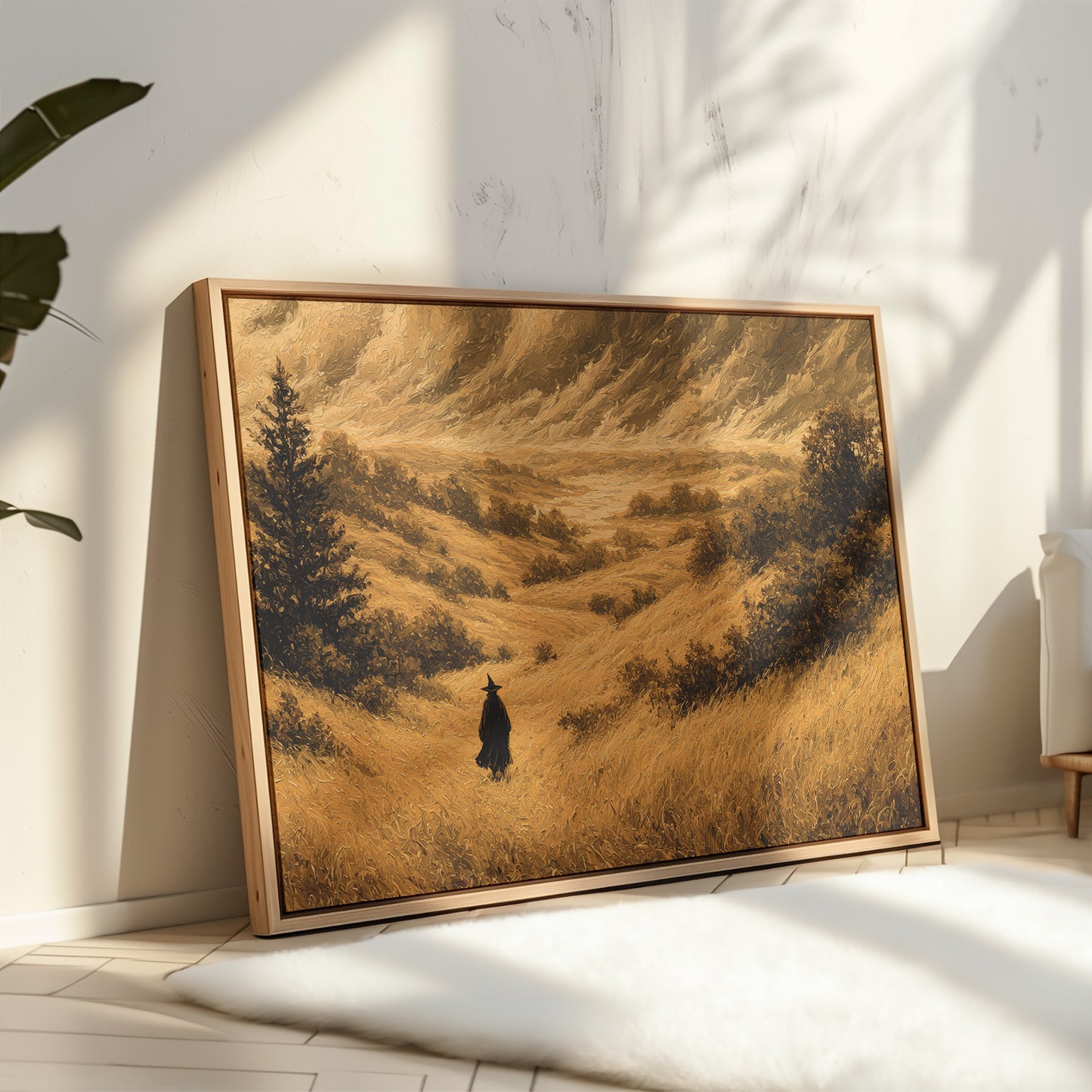 Wandering Through Golden Fields