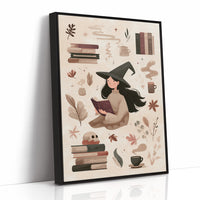 Autumn Spells Between Book Pages