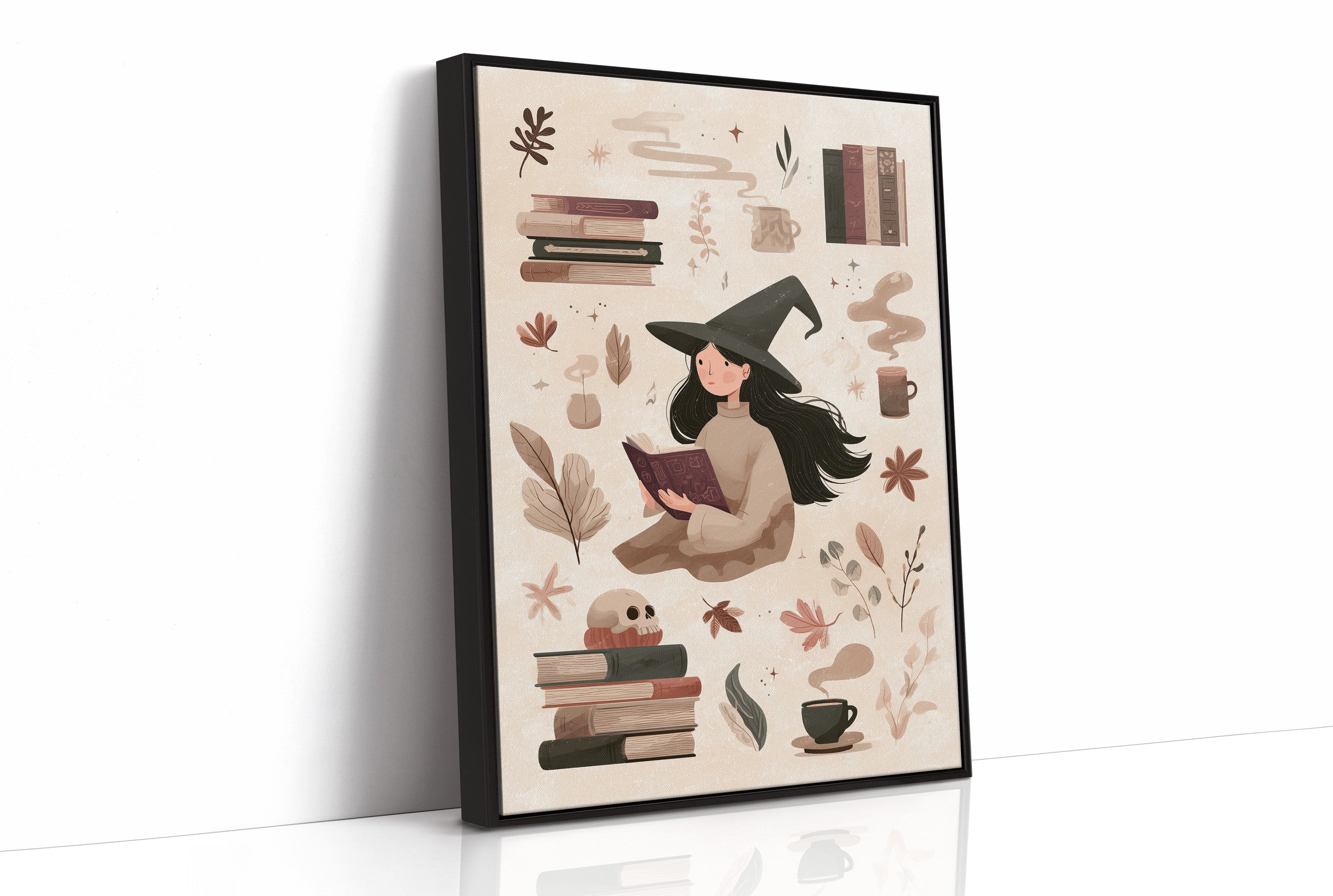Autumn Spells Between Book Pages