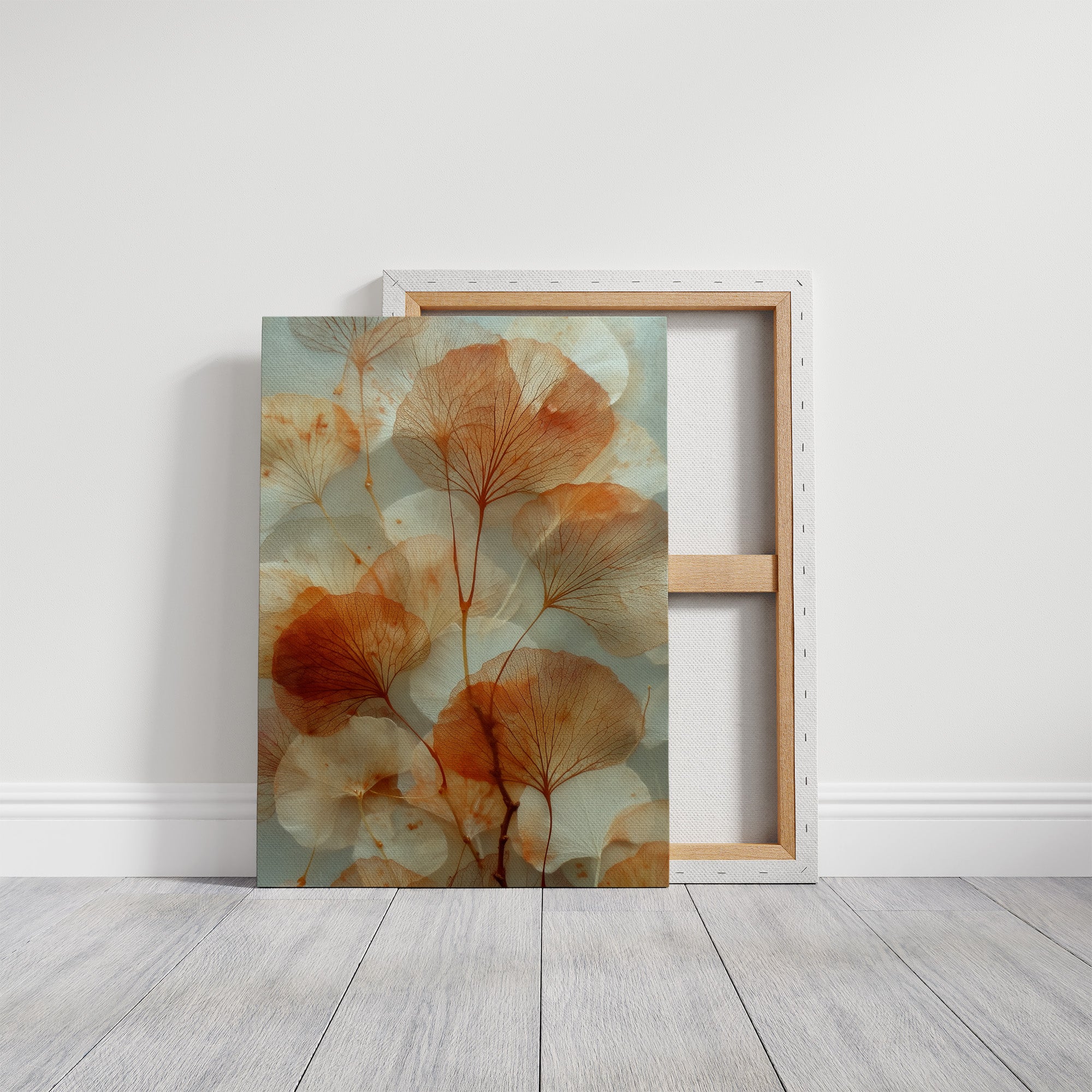 Copper Petals Dance In Light