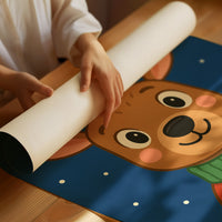 Reindeer Tales Under Frosted Lights