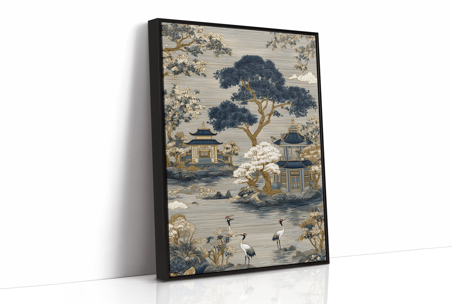 Cranes Return To Golden Pavilion