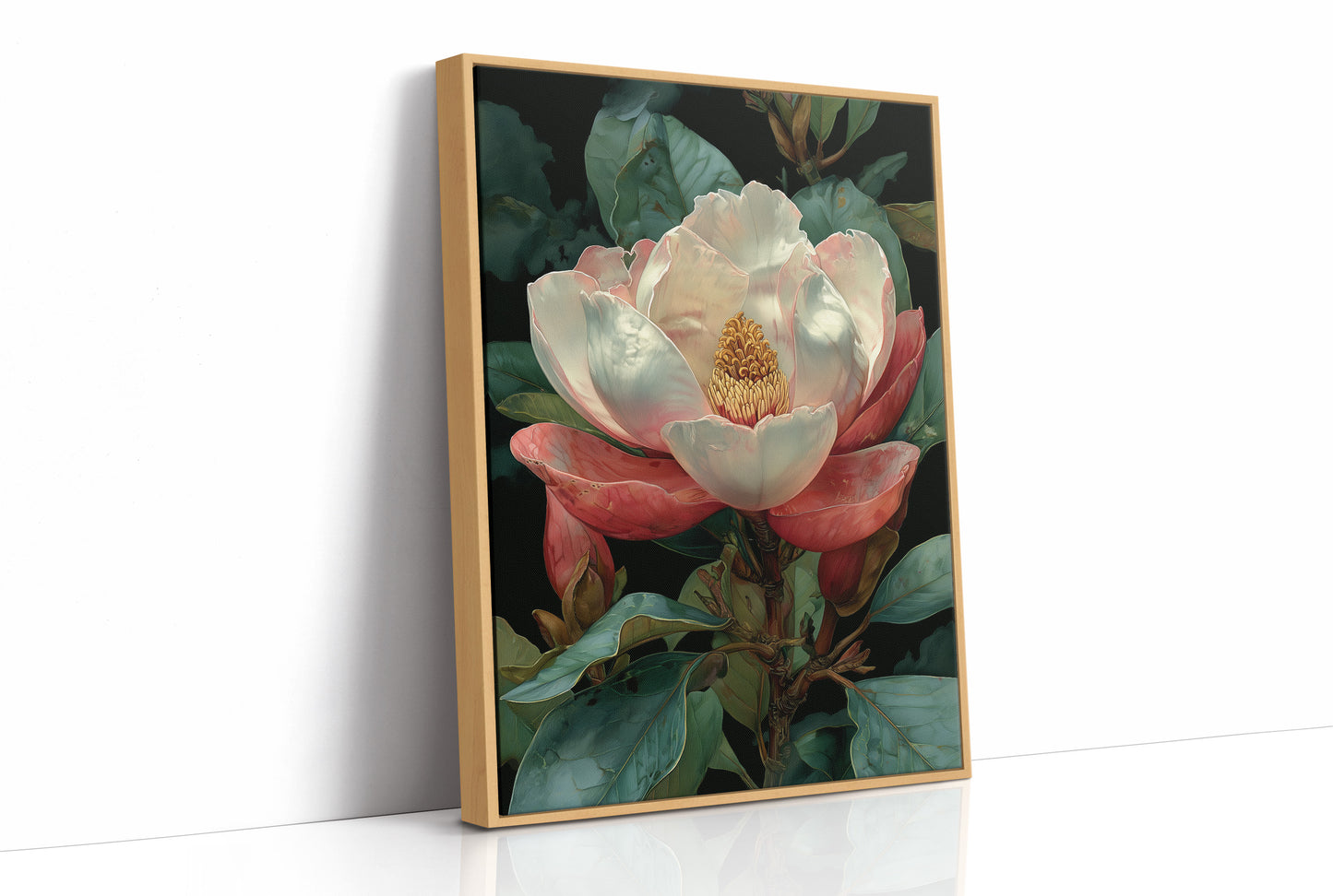 The Magnolia Opens Slowly