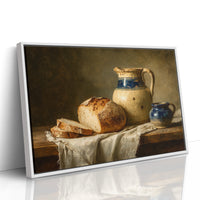 Harvest's Bounty on Rustic Table