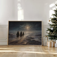 Three Kings Follow Heaven's Light