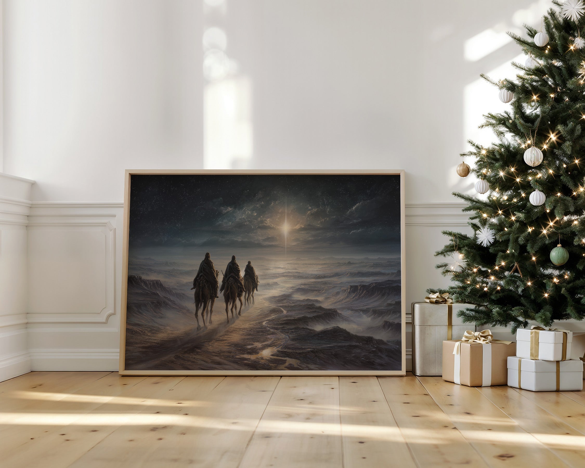 Three Kings Follow Heaven's Light