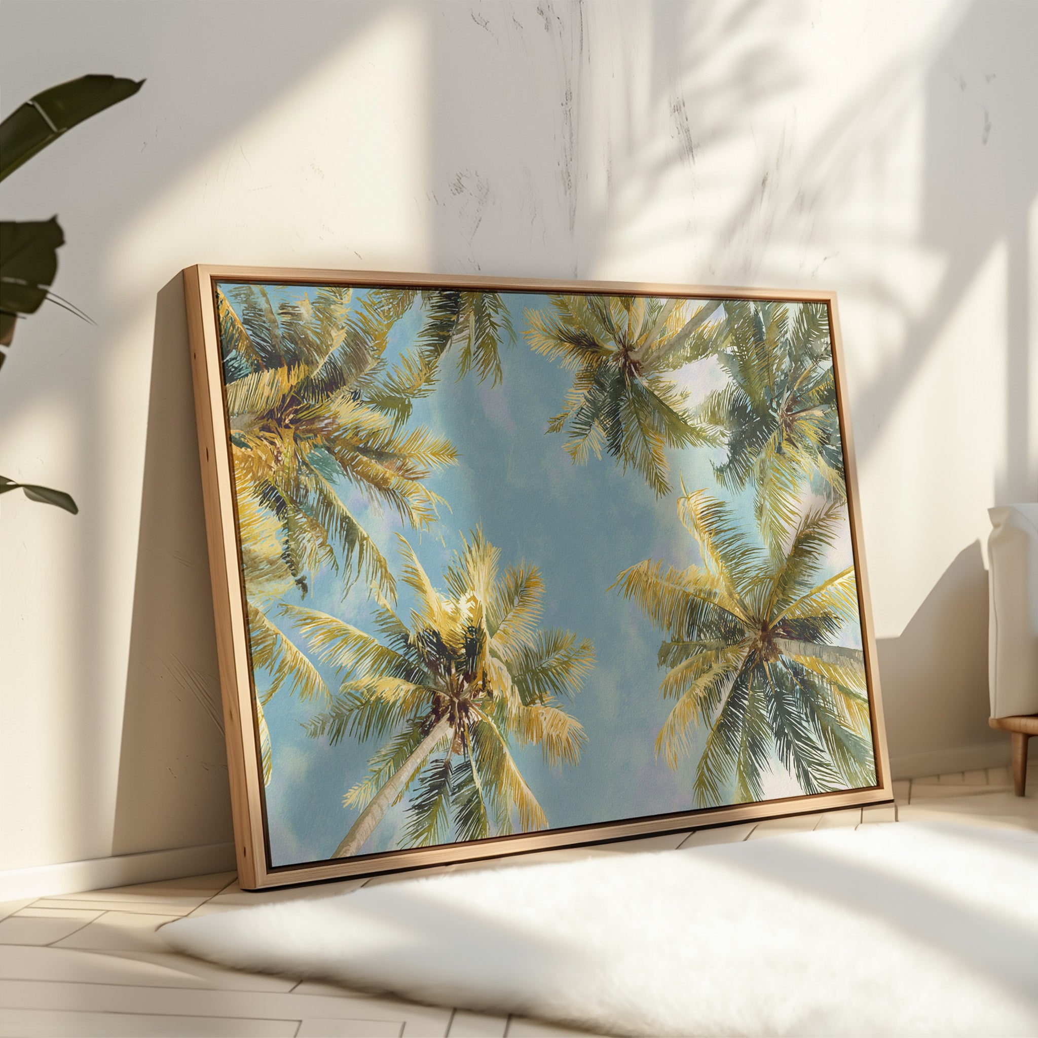 Summer Breeze Lifts Palm Stories