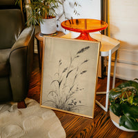 Wild Grasses Bow To Autumn Wind