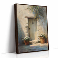 Mediterranean Threshold: Blossoms and Light