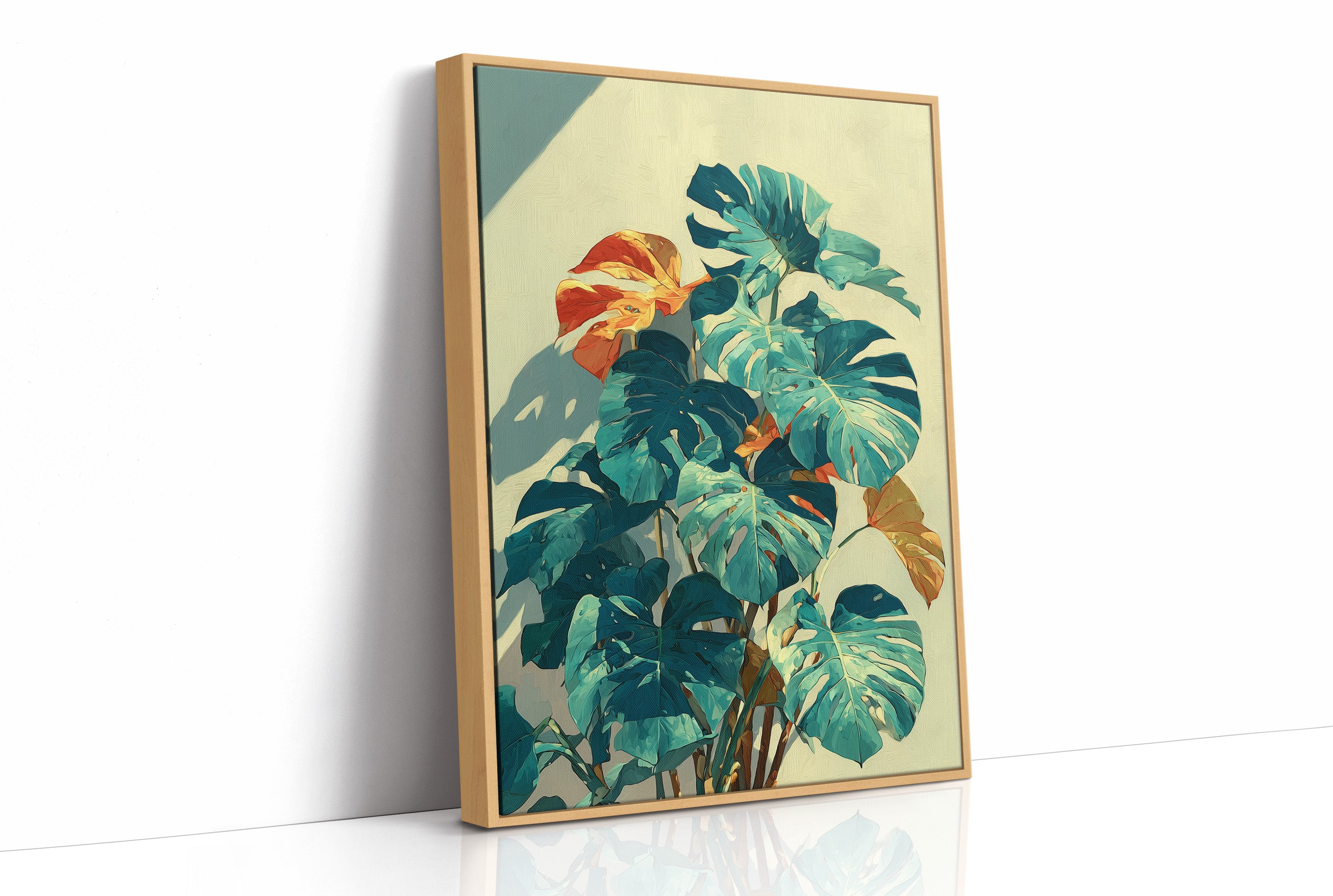 Monstera in Afternoon Light