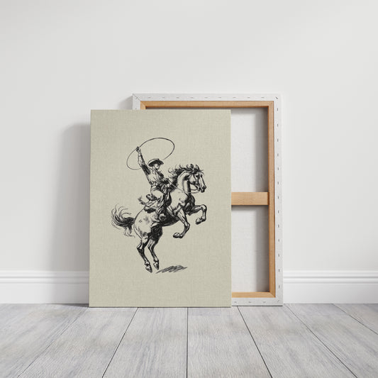 Rider In The Dance Of Dust