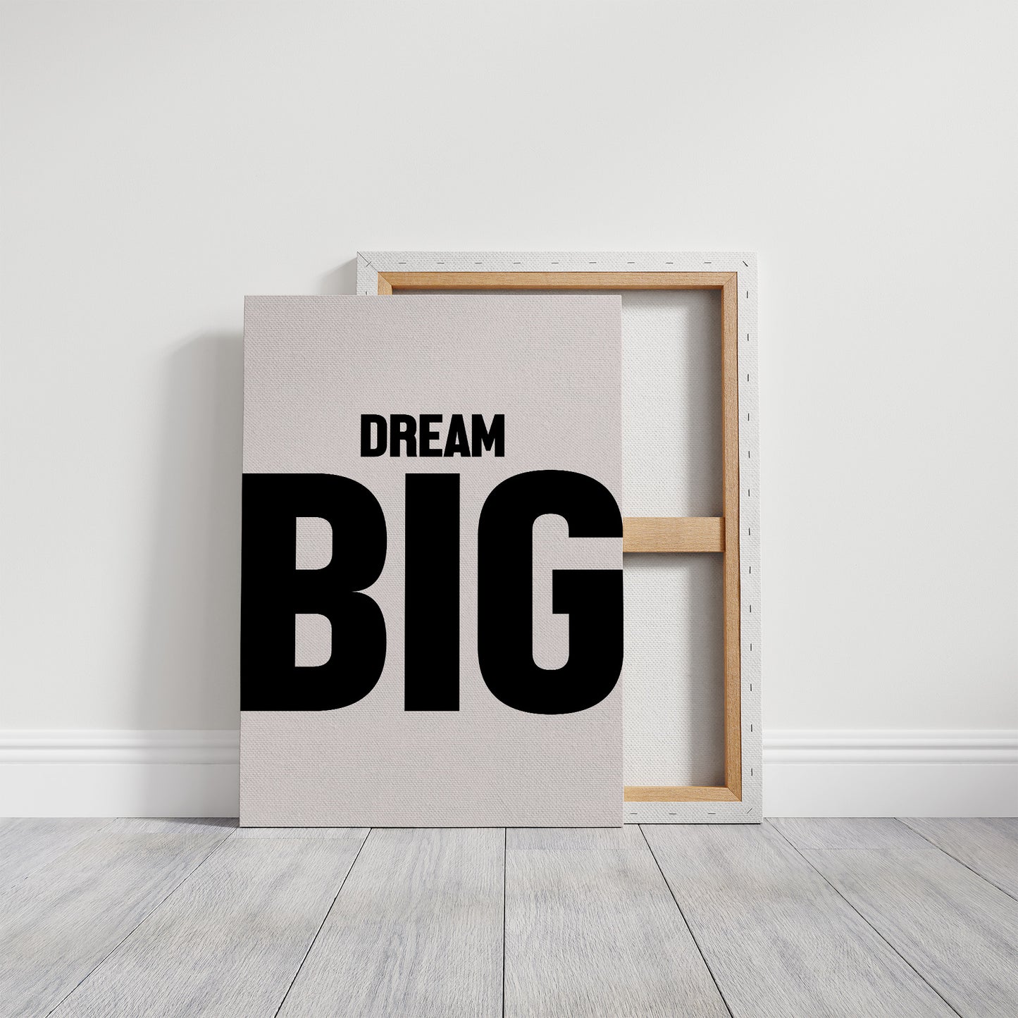 Dream Big Bold Minimal Typography