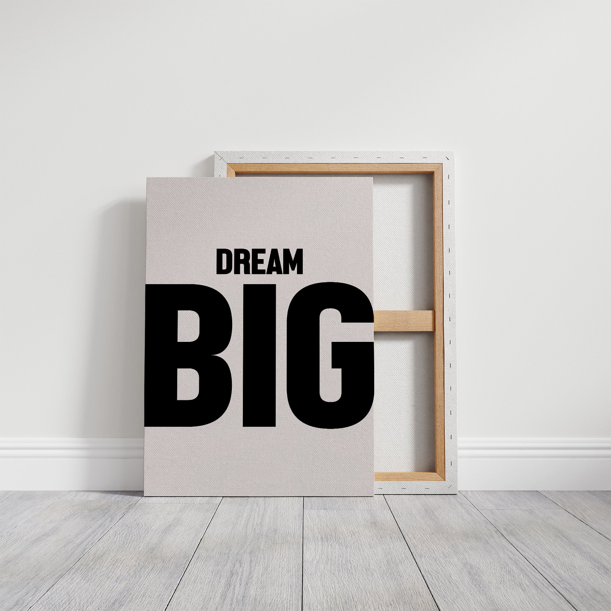 Dream Big Bold Minimal Typography