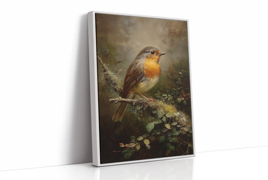 Amber Feathers Against Faded Light