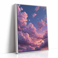 Twilight Clouds, Crescent Moon