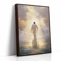 Light Breaks Through Sacred Waters