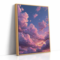 Twilight Clouds, Crescent Moon