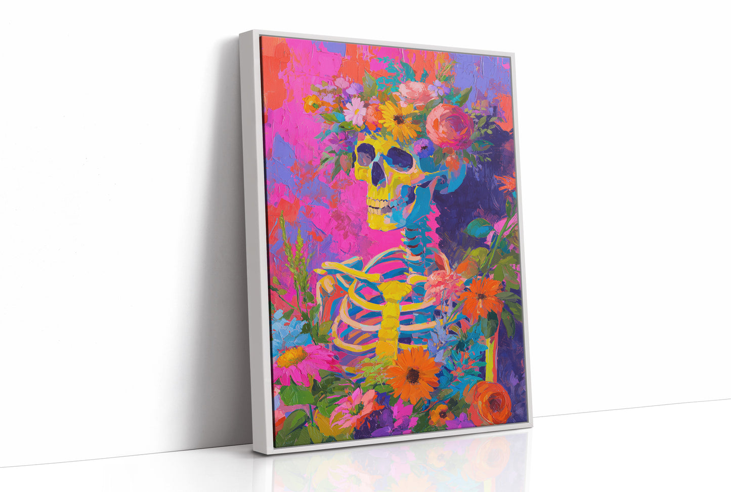 Vibrant Bones Bloom With Life