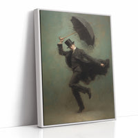 Dancing Against London's Gray Sky