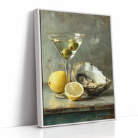 Martini, Lemon, Oyster