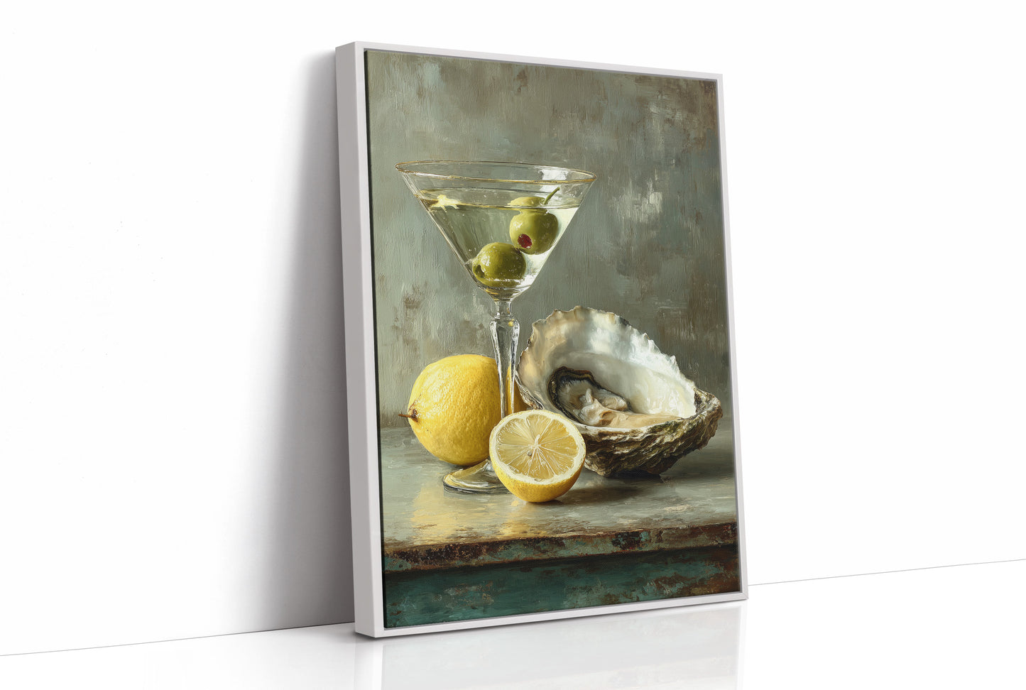 Martini, Lemon, Oyster