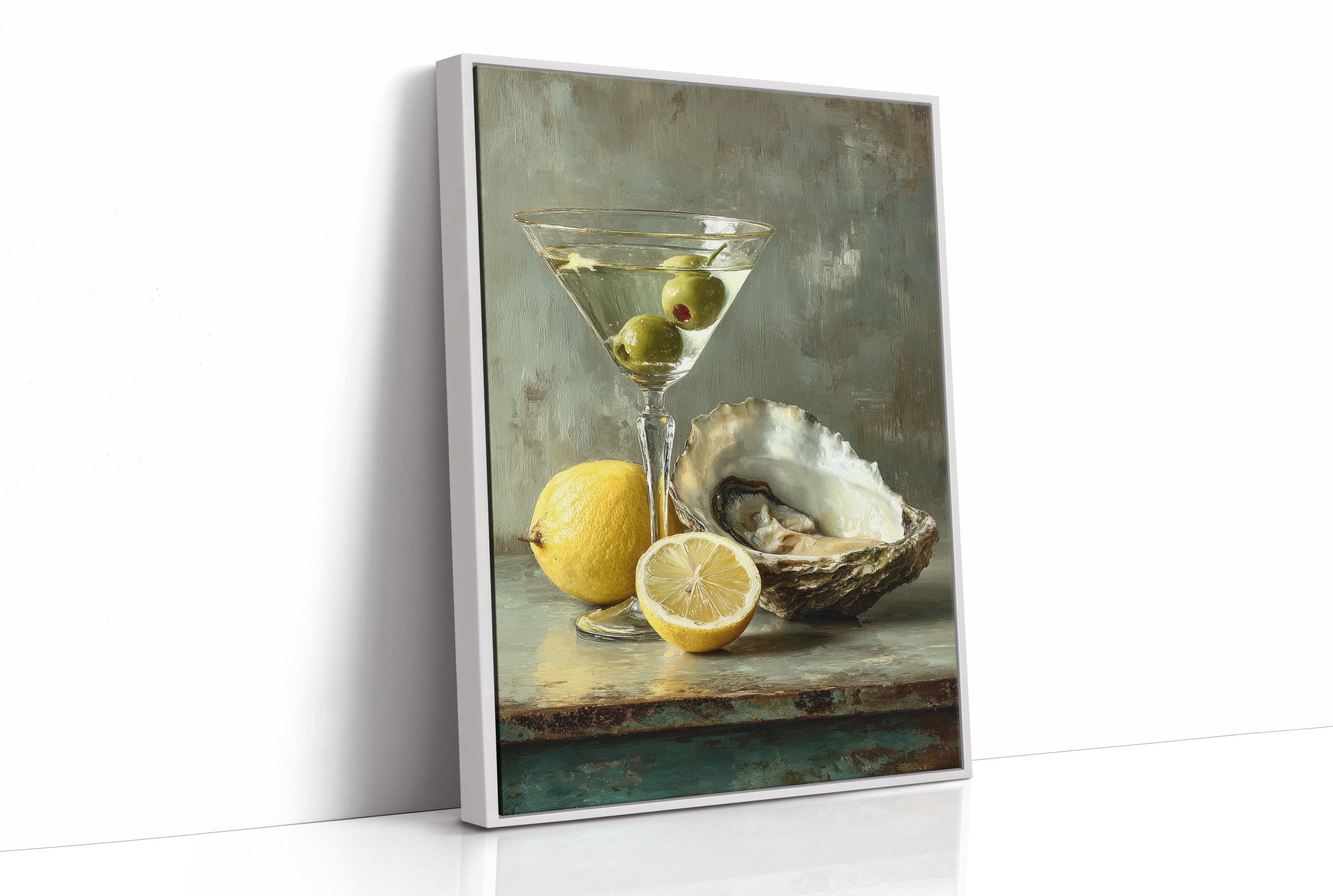 Martini, Lemon, Oyster
