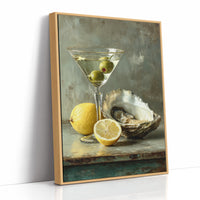 Martini, Lemon, Oyster