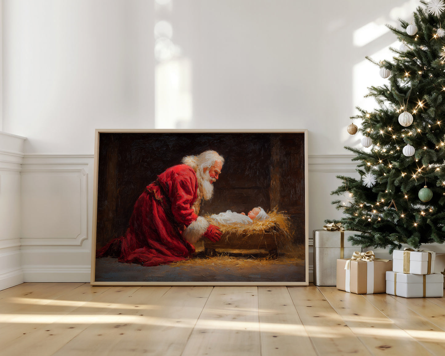 First Gift On Christmas Morning