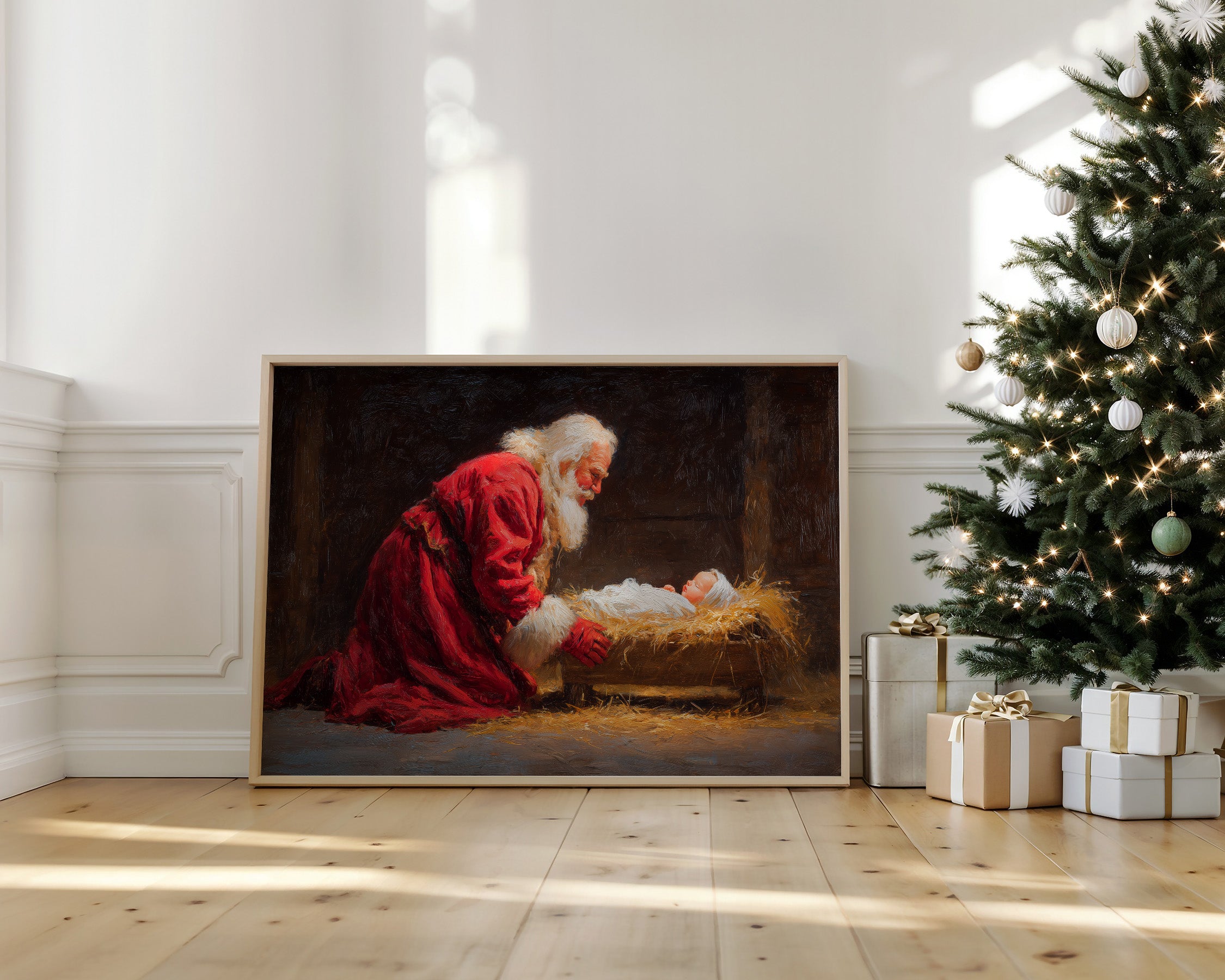 First Gift On Christmas Morning