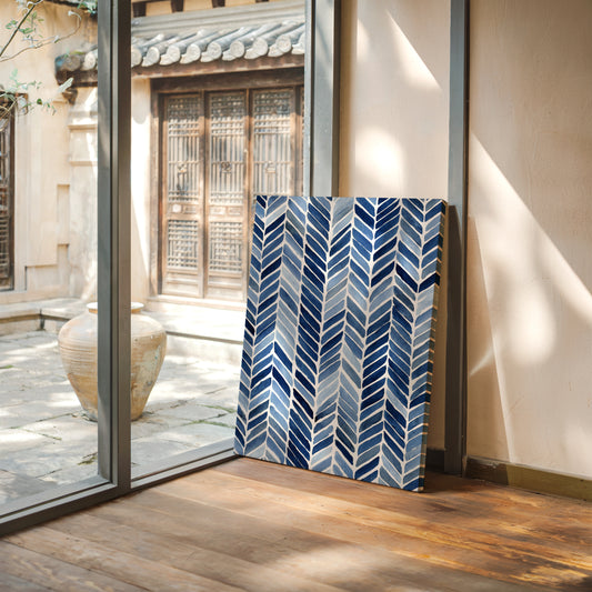 Waves of Artisan Blue