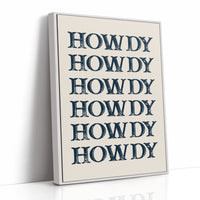 Six Ways to Say Howdy