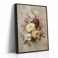 Peonies Against Midnight Walls