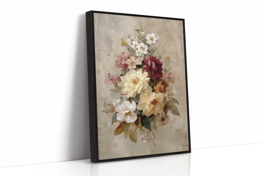 Peonies Against Midnight Walls