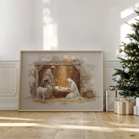 Sacred Light Illuminates Winter's Night