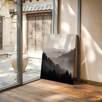 Veil of Mountains in Mist
