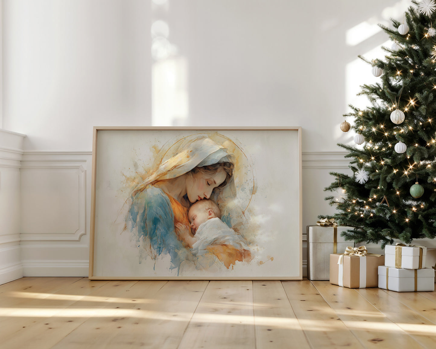 Sacred Love Painted In Morning Light