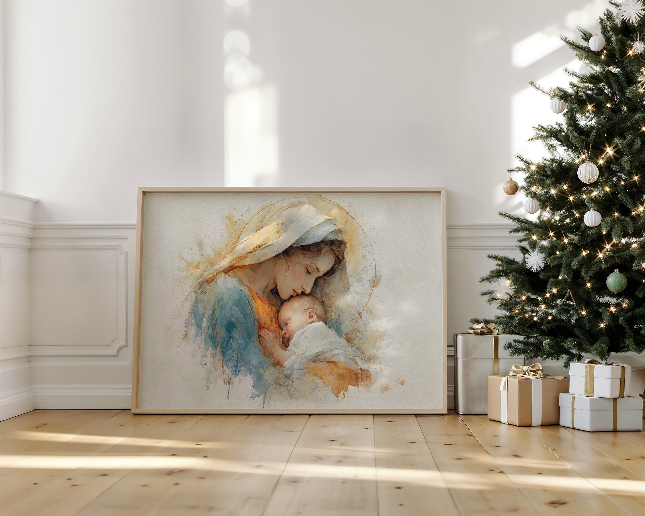 Sacred Love Painted In Morning Light