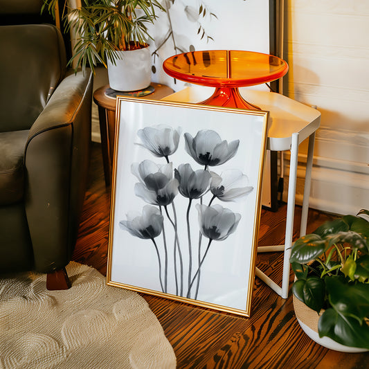 Tulips Dance In Silver Light