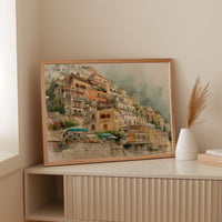 Sunlit Terraces Along Amalfi's Edge