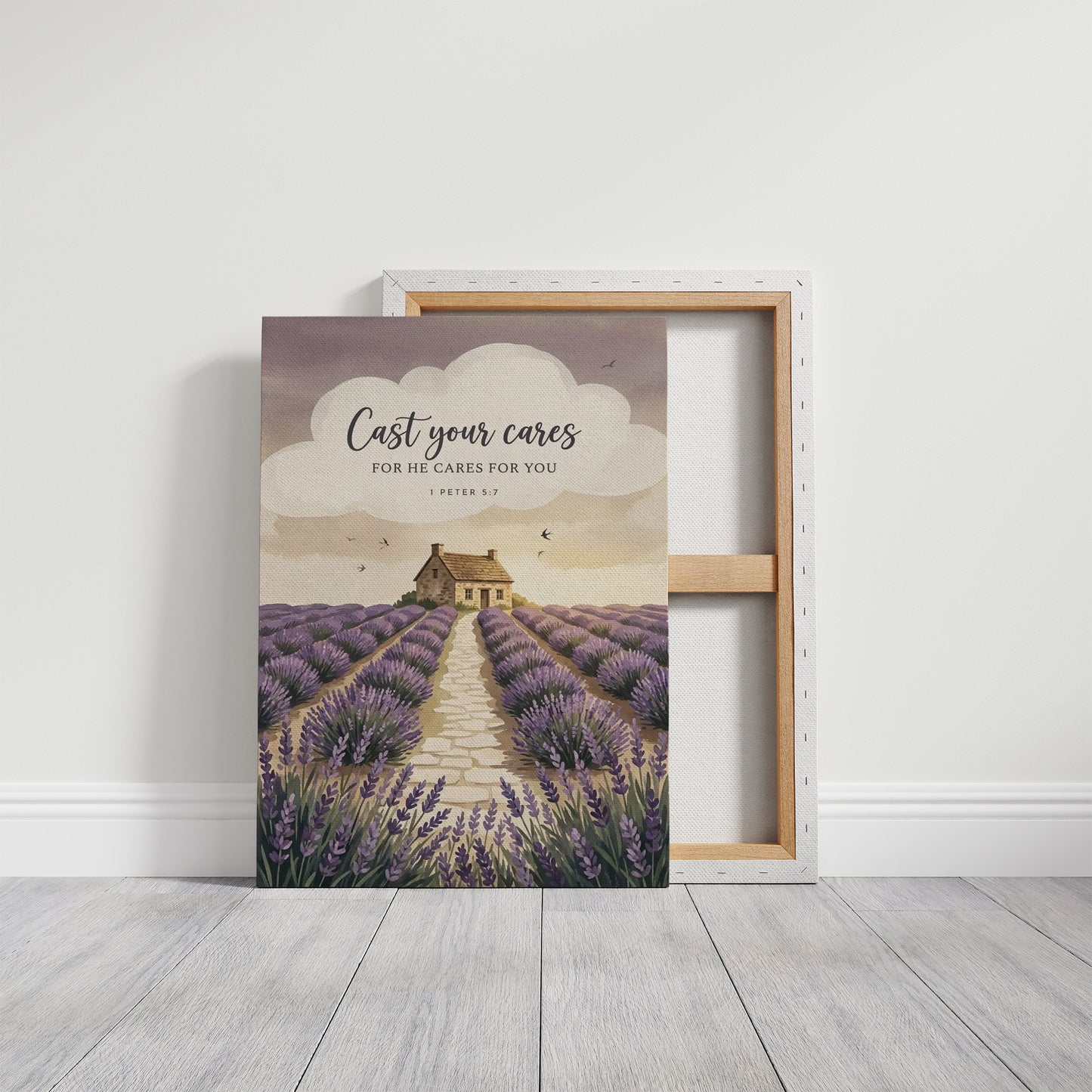 Cast Your Cares: Lavender Cottage Path