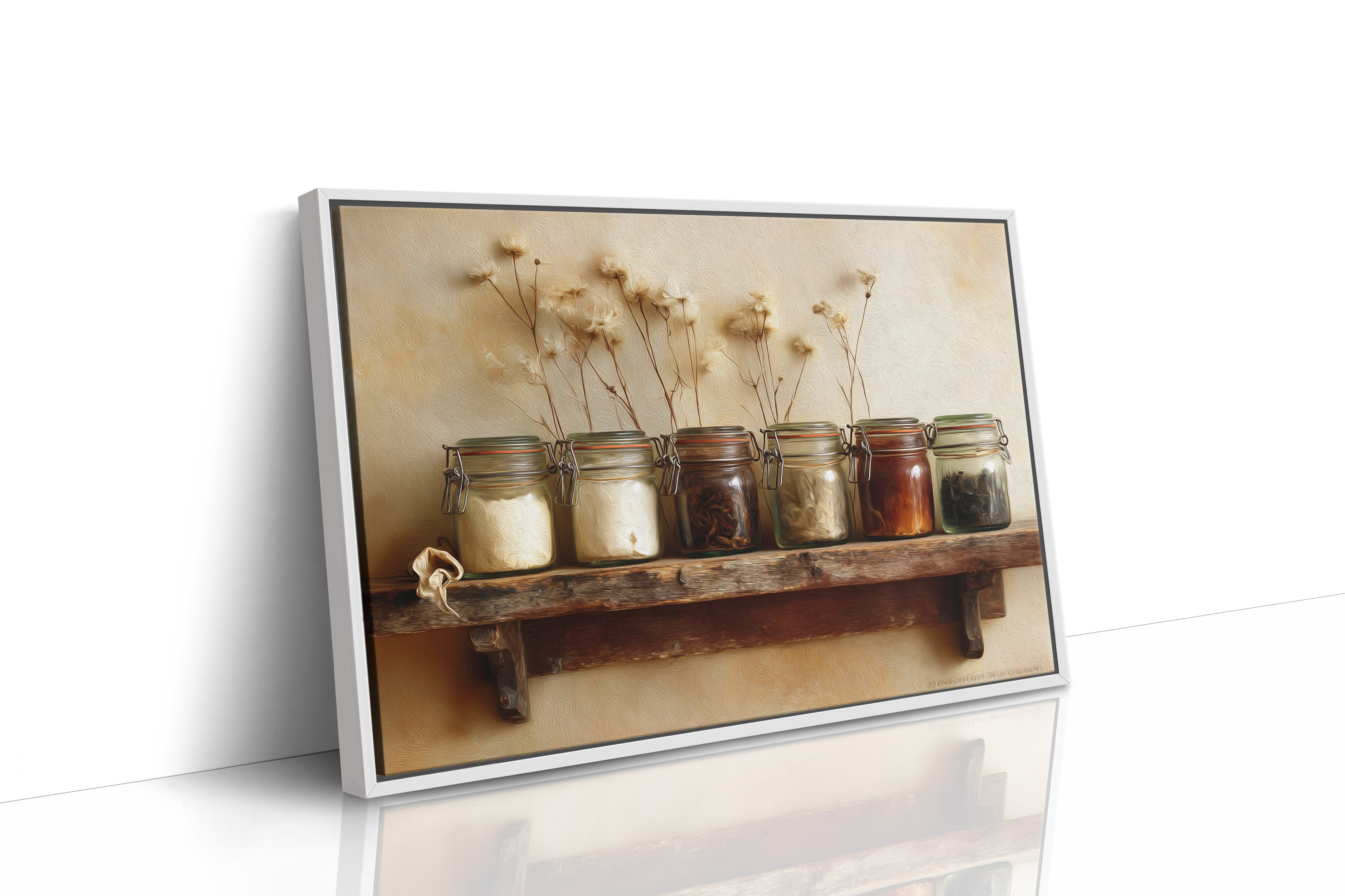 Treasures of the Rustic Shelf