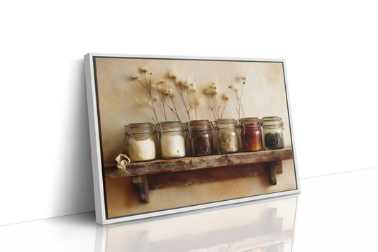 Treasures of the Rustic Shelf