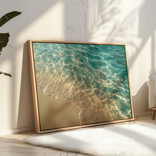 Sunlight Dances On Turquoise Tides