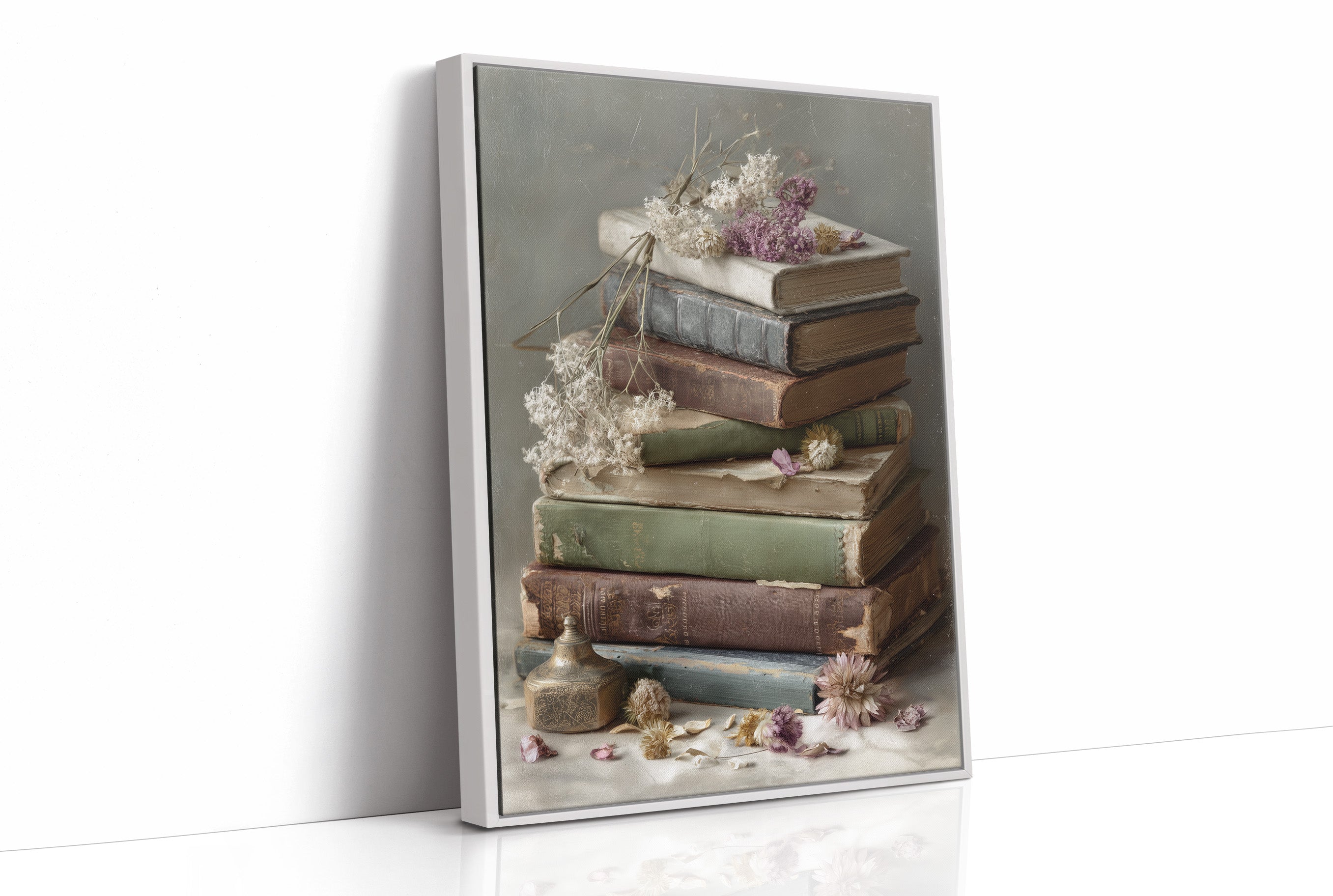 Faded Spines Collect Dried Blooms